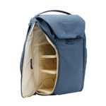 Peak Design Everyday Backpack 30L, Ocean, MagLatch Top, Dual Side Access, FlexFold Dividers, Fits 15" or 16" Laptop, For Camera Carry, Daily Commutes or Travel, Versatile Backpack for Men and Women