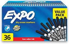 EXPO Fine Tip Dry Erase Markers, Wh