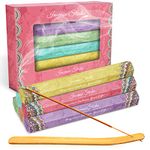 Incense Sticks, Incense, Incense Sticks Multipack, 120 Sticks, with Incense Sticks Holder, Incense Stick Kit, Sticks Set for Christmas, Church, Yoga, Wedding, Aromatherapy Sticks, Relaxation