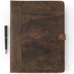 Leather Portfolio, Leather Binder with Pen, Leather Portfolio for Men and Women, Leather Padfolio, Leather Folder, Portfolio Binder, Business Portfolio Men and Women