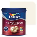 Dulux Velvet Touch Pearl GLO Interior Emulsion Paint | Luxurious Soft-Sheen Finish | Highly Durable & Washable | Rich, Intense, Smooth Colors (Crisp Linen, 1 Liter)