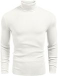 Coofandy Mens Ribbed Slim Fit Knitt