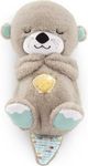Fisher-Price Soothe 'N Snuggle Otter | Newborn Baby Toys & New Baby Gifts | Plush Soft Toys for Babies with Light and Sound Machine | Baby Girl and Baby Boy Gifts | Newborn Essentials, FXC66