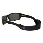 Chums Neoprene Classic Large Frame Eyewear Retainer - Durable Floating Sunglasses Sport Strap (Black),12306100