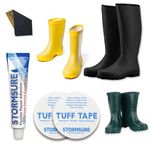 Stormsure Wellington Boot Repair Kit - Clear - Industry Wellie glue, Sole Repair, Heel Repair, Boot Repair - PU Adhesive, Waterproof, Permanent, Durable, Flexible