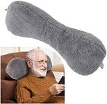 VCOMSOFT Grey Recliner Headrest Pillow, Head Pillow for Recliner Chair, Head Pillow for Sofa, Recliner Neck Pillows, Recliner Neck Pillow, Bone Neck Pillow, Couch Neck Pillow