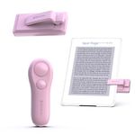 SK SYUKUYU Page Turner for Kindle Paperwhite Oasis Kobo E-Readers Accessories, Remote Page Turner for Ipad Reading Comics, Page Turner Clicker for Phone Taking Photos Camera Video(Pink)