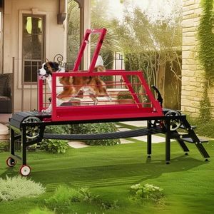 Dog Treadmill For Large Dogs, 91" With Brake