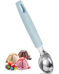 Ice Cream Scoop Stainless Steel for Ice Cream Meatballs Fruit(Blue)