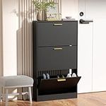 JOZZBY Shoe Cabinet Storage with 3 