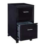 Lorell File Cabinet, Black -