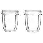 2pack 18OZ Cup for Nutri Bullet Juicer Blender 600w 900w Replacement Parts