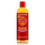 Creme of Nature Argan Oil Moisture and Shine Sulphate Free Hair Shampoo, 354 ml, Clear