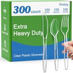 Dealusy 300 Count Extra Heavy Duty 