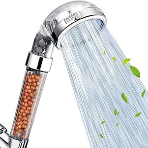 Nosame Pommeau de douche filtrant haute pression Économie d'eau 3 modes Pommes de douche à main pour peau sèche et cheveux