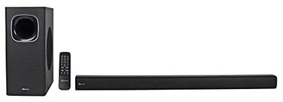 Rockville ROCKBAR 40" 400W Soundbar W/Wireless Subwoofer/Bluetooth/HDMI/Optical, Black