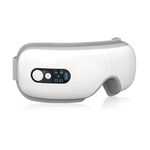 VEYYON Smart Eye Massager with Warm Compression & Vibration | Bluetooth Music,180° Foldable & Rechargeable | Reduce Eye Stress, Strain & Relief from Dark Circle, Relaxation & Sleep Aid | 1-Year Warranty | Ideal Gift for Men & Women