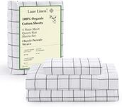 LANE LINEN 100% Organic Cotton Shee