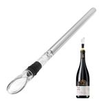 Stainless Steel Wine Chiller Stick Set - 3-in-1 Kit for Pro Bartenders & Wine Enthusiasts | Aerator, Filter, Drip-Free Pourer | Ideal for Home, Bar, Parties