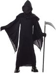 California Children's Horror Robe Grim Reaper Scream Costume, Large