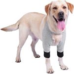 Dog Surgical Recovery Sleeve for Front Legs, Dog Front Leg Braces Recovery Sleeve Protector, Pet Knee Brace Wounds for Medium Large Dogs (M/22.0-55.0lbs)