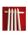 LTYNE White Taper Candle Long Candle Pack of 40 White-Wax