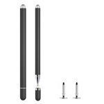 2Pcs Stylus Pen for Samsung Galaxy Tab A7/A8/A8plus/A9/A9Plus,S Pen Compatible with iOS/Android/Windows and Other Series of Capacitive Screen Digital Devices (Black)