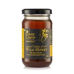 Honey and Spice Pure Raw Wild Honey (250g) | Single Origin honey From Central India Forests With No Added Preservatives | From Madhya Pradesh and Maharashtra | 100% Raw and Pure | Unblended and Unpasteurized | Natural and Original | Unprocessed | No Added Sugar | FDA certified