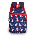 HYDER Kids 20L Small Superhero Pattern Cartoon Best Stylish Waterproof Lightweight Casual/Picnic/Tuition/School Bag/Backpack for Children Boys And Girls (Navy Blue)