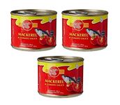 Golden Prize Mackerel In Tomato Sauce 200Gms Each - Pack of 3 Units