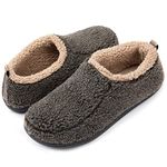 RockDove Men's Nomad Slipper with Memory Foam, Size 8.5/9.5 UK Men, Mocha