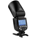 Godox V1-C V1 Li-on TTL On-Camera Round Flash Speedlight Compatible with Canon