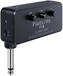 Flatsons F1R Mini Guitar Headphone Amp, Distortion Timbre Electric Guitar Headphone Amplifier with 3.5mm Earbud/AUX Jack, Portable Amp for Silent Practice Indoor Travel Night (Included 2 AAA Battery)