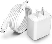 iPhone Fast Charger Cable,Fast Charger iPhone 20W PD USB C Wall Charger Type C Power Adapter Lightning Cable Fast Charging Plug Compatible with iPhone 14/13 Pro/12/11/XS/Max/XR/X/8 Plus/SE 2022,iPad