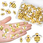 HADDIY Tiny Craft Bees,50 Pcs Small