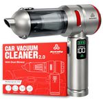 Autofy Storm 3 [4-in-1] Powerful & Fully Wireless Car Vacuum Cleaner Air Blower - 18000PA 3.5X More Suction Power - BLDC Long Life Motor - 3 Suction Speeds - 25 mins Runtime (24 Months Warranty)