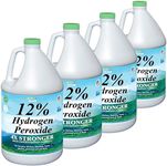 Nature's Freedom Hydrogen Peroxide 12%, 4 Gallons, Purified Water and Food Grade H2O2 Only