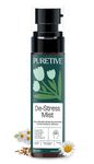 PURETIVE | De-Stress Plant Therapy Scent Mist | Body+Linen+Room | Stress Relief Scent Mist with Essential Oil | Helps to Reduce Stress & Anxiety | Promotes positivity & uplifts mood | 100ml