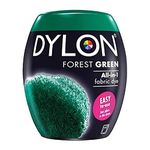 DYLON Washing Machine Fabric Dye Pod for Clothes & Soft Furnishings, 350g - Forest Green