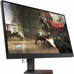 HP OMEN X 27" 240Hz Gaming Monitor with 90% RGB, 240hz Refresh Rate, Nvidia GSYNC, 4ms Response Time for Gaming, 2 x USB Ports, Black, 6FN07AA