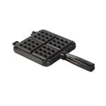Nordic Ware 15040 Cast Aluminum Stovetop Belgium Waffle Iron, Silver