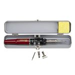 Master Appliance Ultratorch UT-100SiK Butane Powered Soldering Iron, 3 in 1 Tool with Metal Case