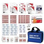 First Aid Central AZ-EDFAK Everyday Emergency First Aid Kit For Home, Travel, and Work, 185 Pieces