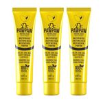 Dr.PAWPAW Orignal Balm Multi-Purpose Natural No Fragrance Balm for Hydrating Lips, Skin, Hair, Cuticles, Nails & Beauty Finishing (3 x 25 ml)
