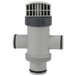 Dual Split Hose Plunger Valve for Intex 11872, Durable Plastic Material, Sealed Washer Design, Easy Installation for Pool Maintenance