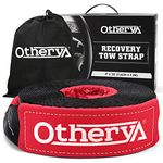 Otherya Heavy Duty Recovery Tow Strap 3'' x 30 ft - Lab Tested 30,000lb Break Strength - Triple Reinforced Protective Loop - Storage Bag - Emergency Off Road Towing Rope