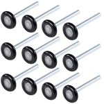 Skelang 2" Garage Door Roller, Nylon Garage Door Wheel, Stem 4"& Sealed 6200ZZ Bearing,Pack of 10