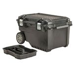 CRAFTSMAN 29-in. Rolling Tool Box with Wheels, Black, Plastic, Lockable (CMST24800)