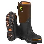 TIDEWE Rubber Work Boot for Men wit