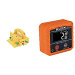 MICRO JIG GRR-Ripper 3D Pushblock for Saws + Klein Tools 935DAG Digital Electronic Level and Angle Gauge